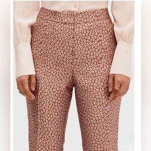 NWOT Kate Spade leopard print Cropped Pants.. Size 2